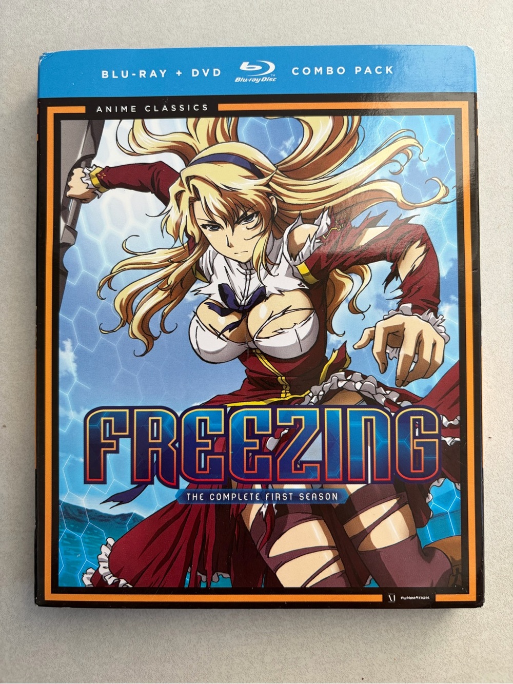 Freezing Complete First Season Anime Classics Blu-ray DVD Funimation